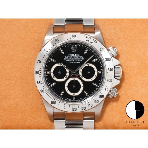 ロレックス デイトナ エルプリメロ Ref.16520 ステンレススチール ブラック文字盤