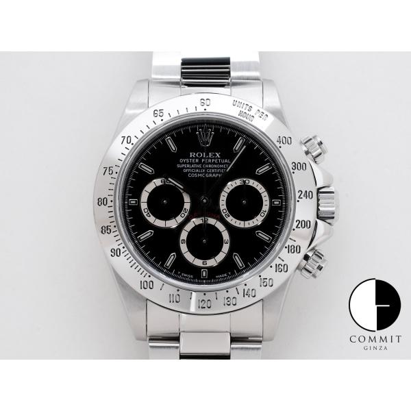 ロレックス デイトナ エルプリメロ Ref.16520 SS ブラック文字盤