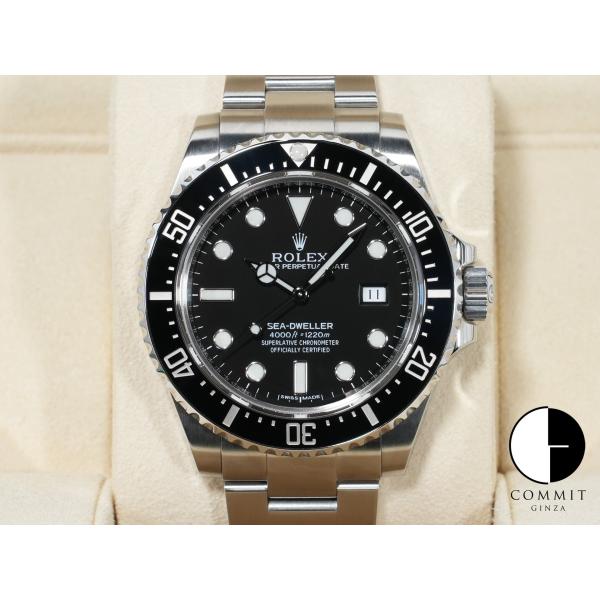 ロレックス シードゥエラー 4000 Ref.116600 ステンレススチール ブラック文字盤