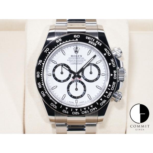 ロレックス デイトナ Ref.126500LN SS ホワイト文字盤
