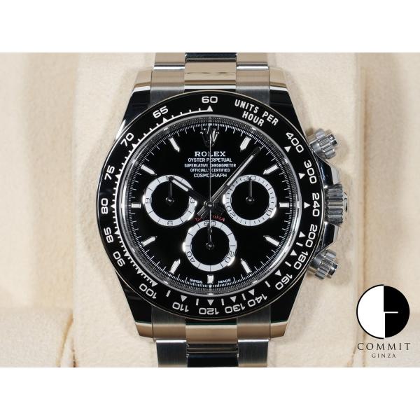 ロレックス デイトナ Ref.126500LN SS ブラック文字盤