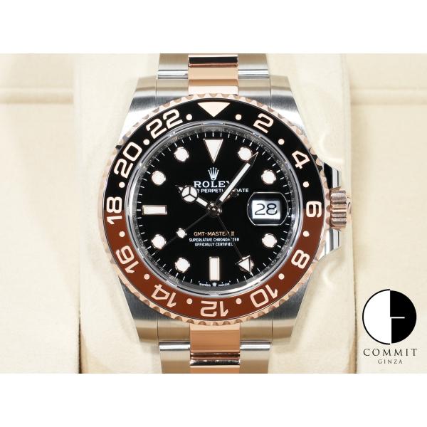 ロレックス GMTマスターII Ref.126711CHNR ステンレススチール/エバーローズゴール...