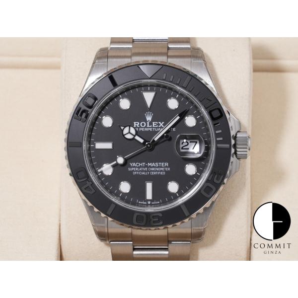 ロレックス ヨットマスター42 Ref.226627 RLX TI ブラック文字盤