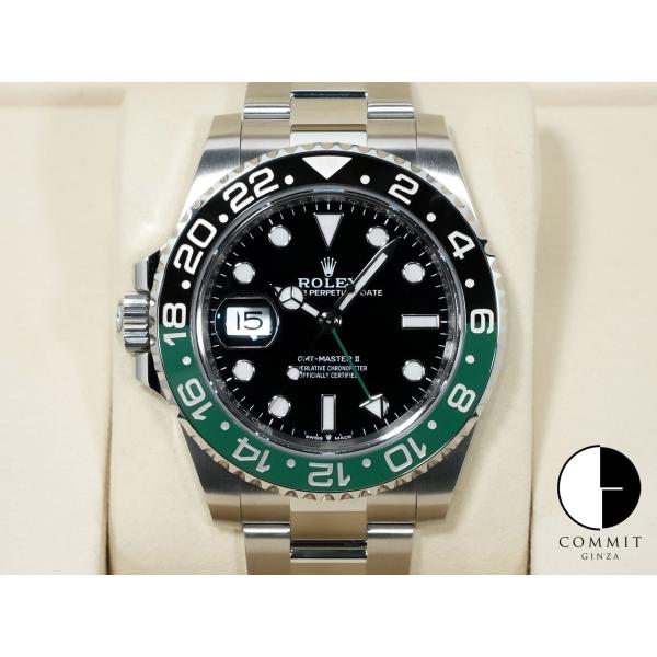 ロレックス GMTマスターII Ref.126720VTNR ステンレススチール ブラック文字盤 オ...