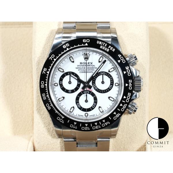 ロレックス デイトナ Ref.116500LN ステンレススチール ホワイト文字盤