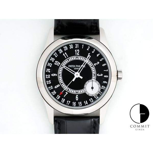 パテックフィリップ カラトラバ Ref.6006G-001 ホワイトゴールド ブラック文字盤