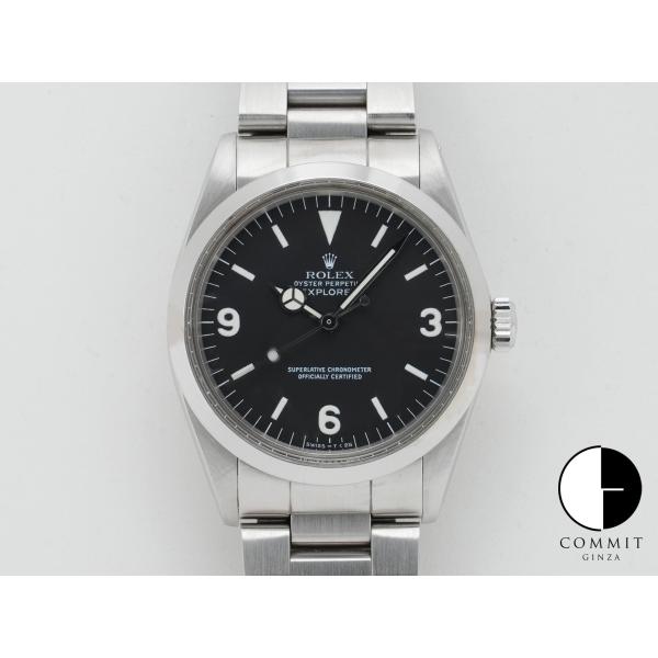 ロレックス エクスプローラーI Ref.1016 ステンレススチール ブラック文字盤