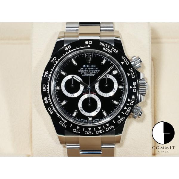 ロレックス デイトナ Ref.116500LN ステンレススチール ブラック文字盤