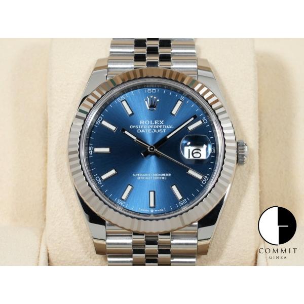 ロレックス デイトジャスト41 Ref.126334 ステンレススチール/ホワイトゴールド ブライト...