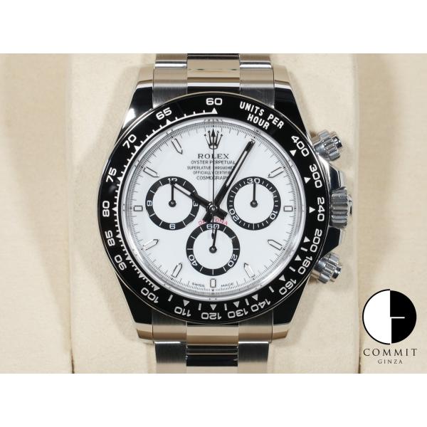 ロレックス デイトナ Ref.126500LN SS ホワイト文字盤