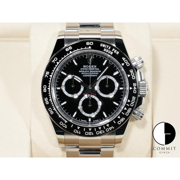 ロレックス デイトナ Ref.126500LN SS ブラック文字盤