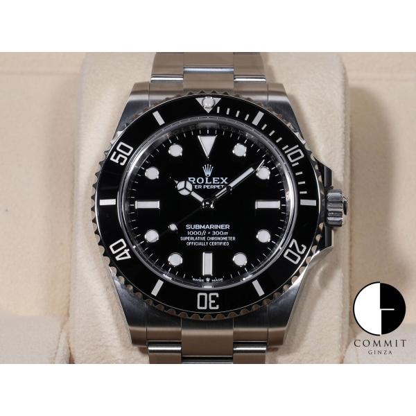 ロレックス サブマリーナー ノンデイト Ref.124060 SS ブラック文字盤