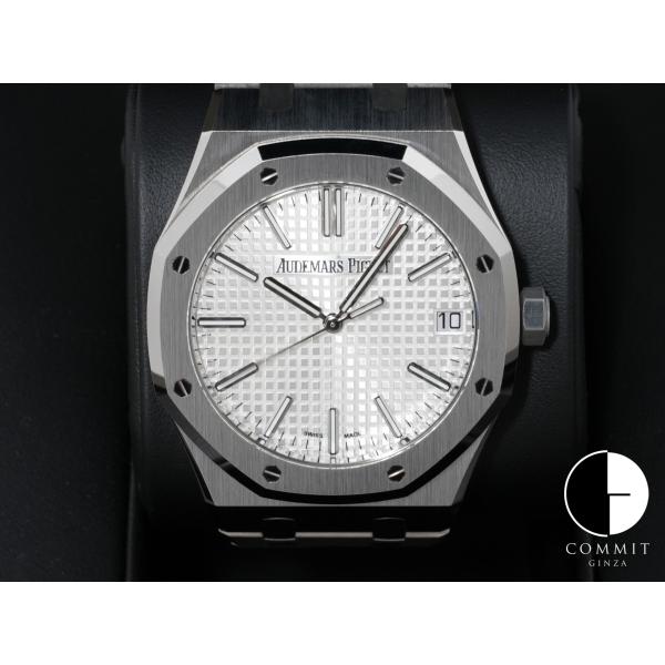 オーデマピゲ ロイヤルオーク Ref.15510ST.OO.1320ST.08 SS シルバー文字盤