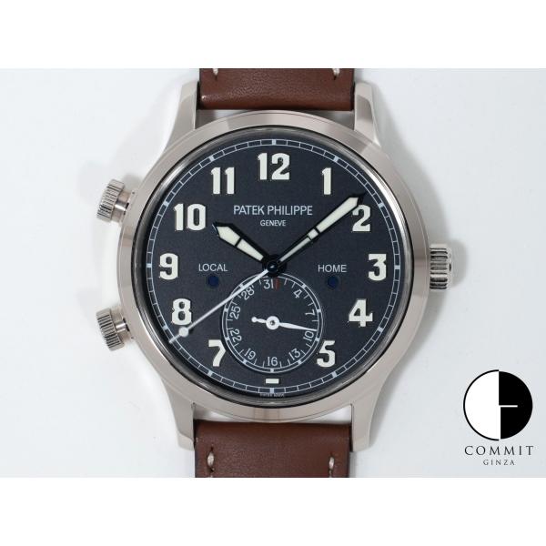 パテックフィリップ カラトラバ パイロット トラベルタイム Ref.5524G-001 ホワイトゴー...