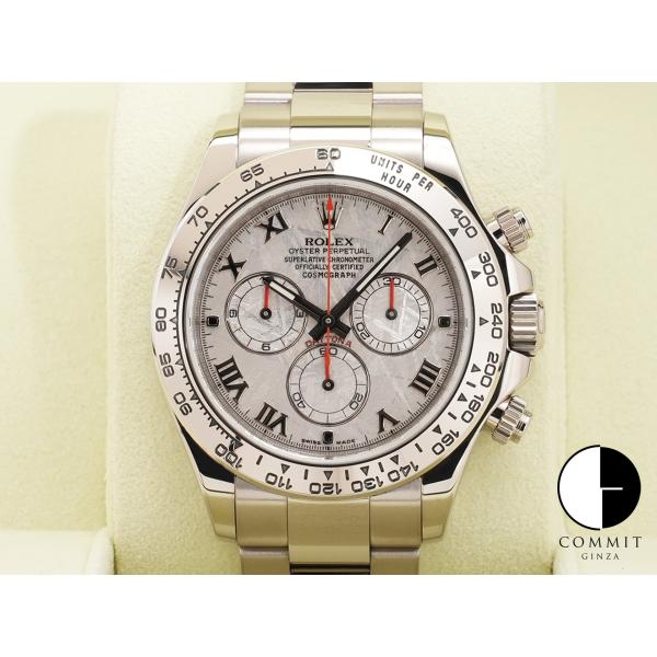 ロレックス デイトナ Ref.116509 18KWG メテオライト文字盤