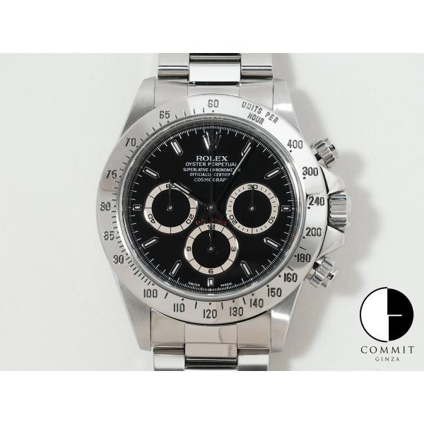 ロレックス デイトナ エルプリメロ Ref.16520 SS ブラック文字盤