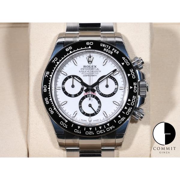 ロレックス デイトナ Ref.126500LN SS ホワイト文字盤