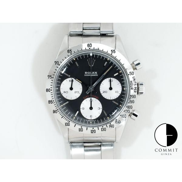 ロレックス デイトナ Ref.6262 SS ブラック文字盤