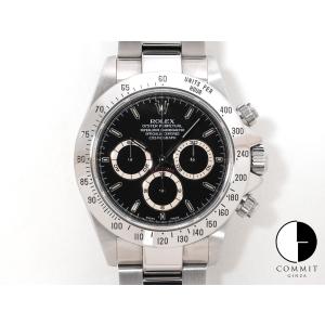 ロレックス デイトナ エルプリメロ Ref.16520 SS ブラック文字盤｜commitginza
