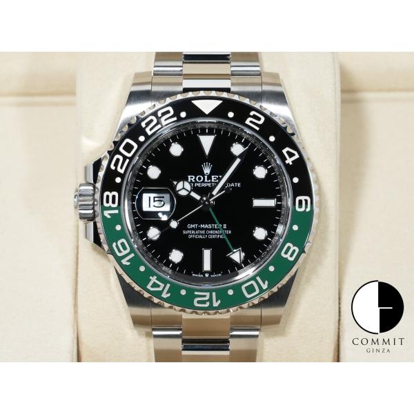 ロレックス GMTマスターII Ref.126720VTNR ステンレススチール ブラック文字盤 オ...