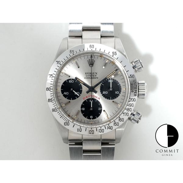ロレックス デイトナ Ref.6265 ステンレススチール シルバー文字盤