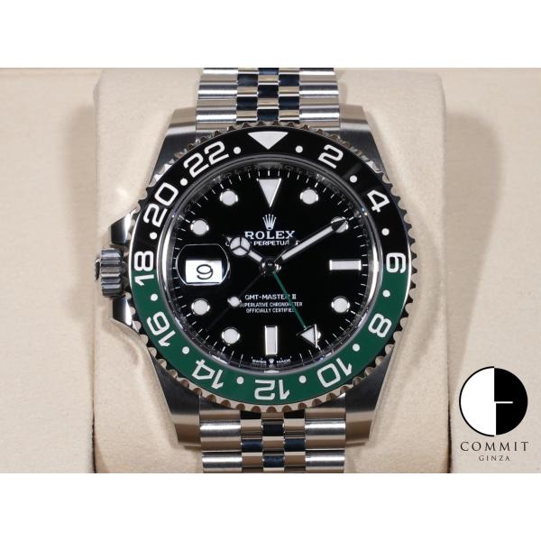 ロレックス GMTマスターII Ref.126720VTNR SS ブラック文字盤 ジュビリーブレス...