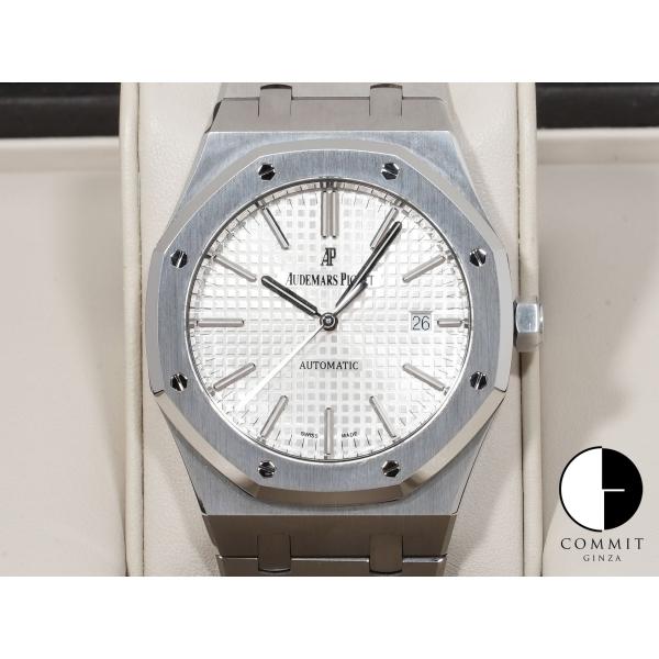 オーデマピゲ ロイヤルオーク Ref.15400ST.OO.1220ST.02 SS シルバー文字盤