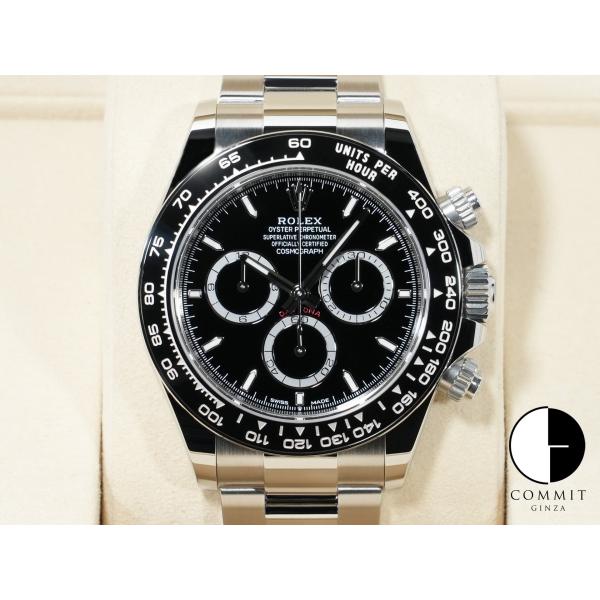 ロレックス デイトナ Ref.126500LN SS ブラック文字盤