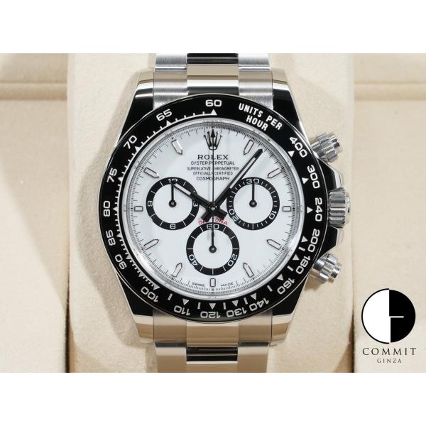 ロレックス デイトナ Ref.126500LN SS ホワイト文字盤