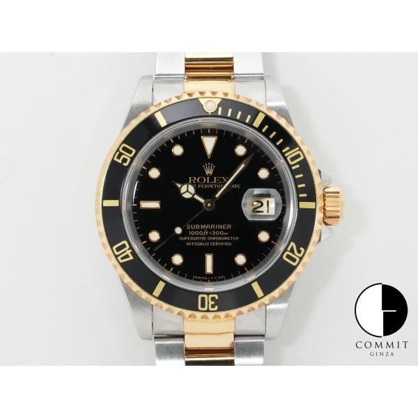 ロレックス サブマリーナー デイト Ref.16613LN ステンレススチール/イエローゴールド ブ...