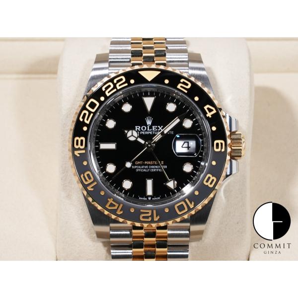 ロレックス GMTマスターII Ref.126713GRNR ステンレススチール/イエローゴールド ...