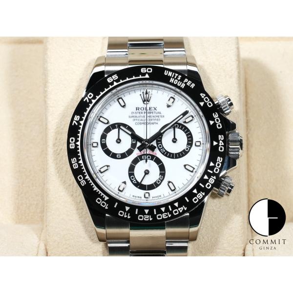 ロレックス デイトナ Ref.116500LN ステンレススチール ホワイト文字盤