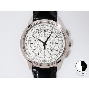 パテックフィリップ クロノグラフ Ref.5975G-001 WG シルバー文字盤｜commitginza