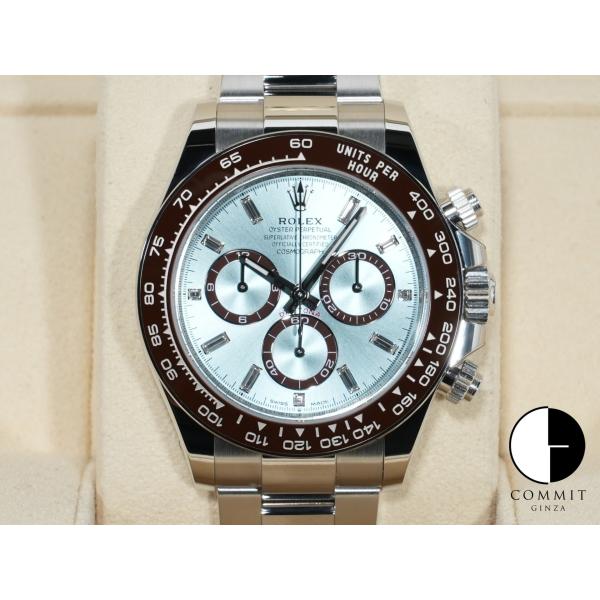 ロレックス デイトナ Ref.126506A プラチナ アイスブルーx11Pダイヤ文字盤