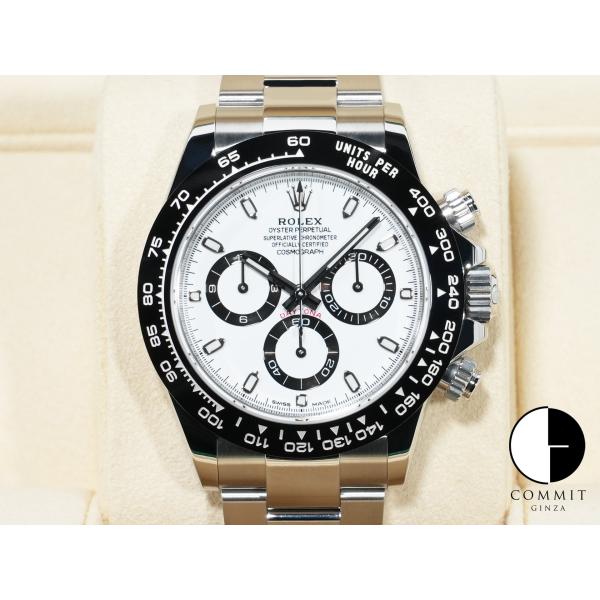 ロレックス デイトナ Ref.116500LN ステンレススチール ホワイト文字盤