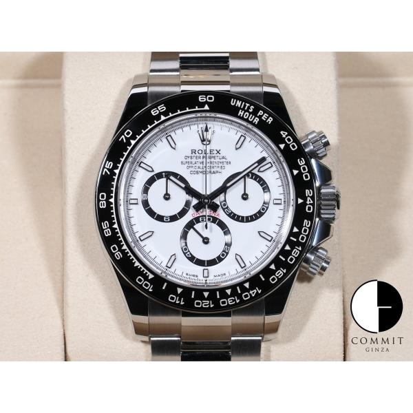 ロレックス デイトナ Ref.126500LN SS ホワイト文字盤