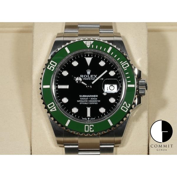 ロレックス サブマリーナー デイト Ref.126610LV SS ブラック文字盤