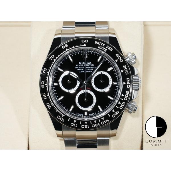 ロレックス デイトナ Ref.126500LN ステンレススチール ブラック文字盤