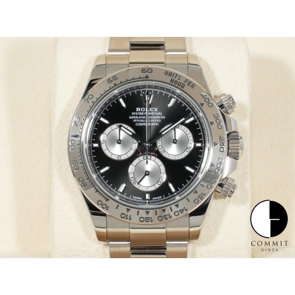 ロレックス デイトナ Ref.126509 ホワイトゴールド ブライトブラックxスチール文字盤
