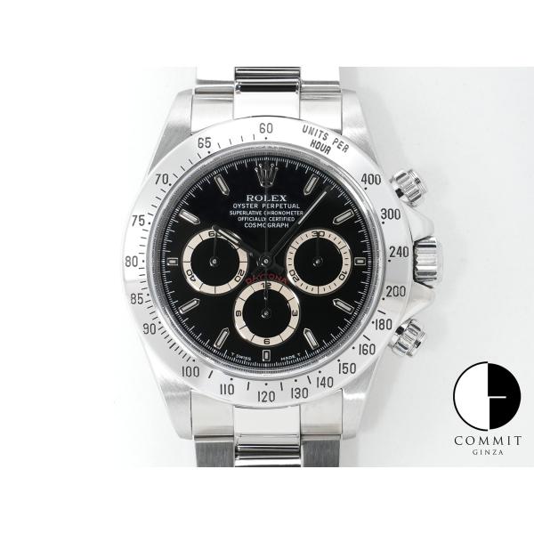 ロレックス デイトナ エルプリメロ Ref.16520 ステンレススチール ブラック文字盤
