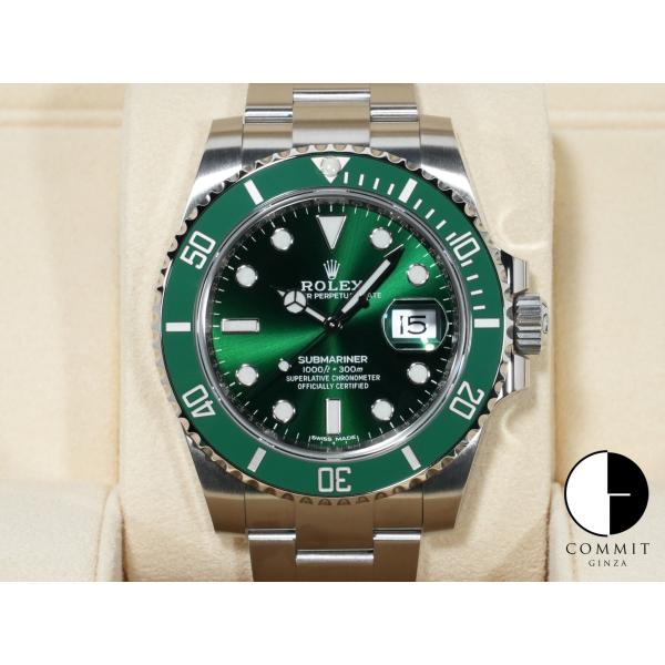 ロレックス サブマリーナー デイト Ref.116610LV ステンレススチール グリーン文字盤