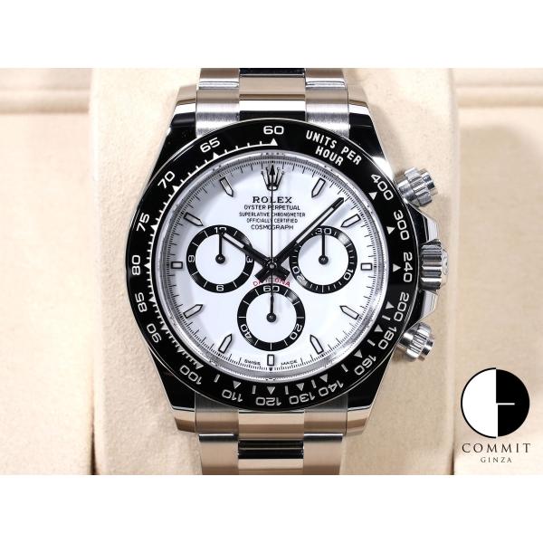 ロレックス デイトナ Ref.126500LN ステンレススチール ホワイト文字盤