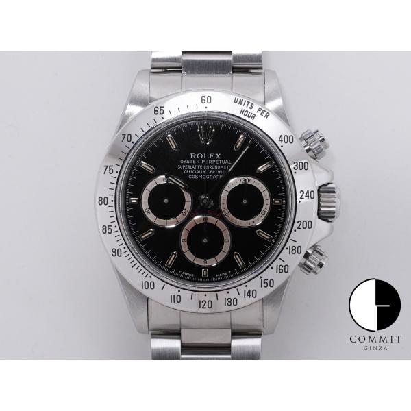 ロレックス デイトナ エルプリメロ Ref.16520 SS ブラック文字盤