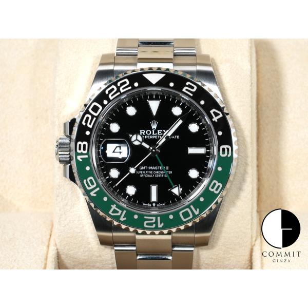 ロレックス GMTマスターII Ref.126720VTNR ステンレススチール ブラック文字盤 オ...