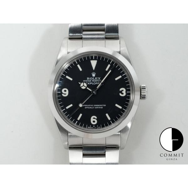 ロレックス エクスプローラーI Ref.1016 ステンレススチール ブラック文字盤