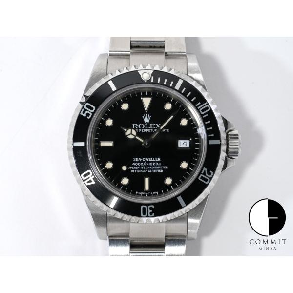 ロレックス シードゥエラー Ref.16600 ステンレススチール ブラック文字盤