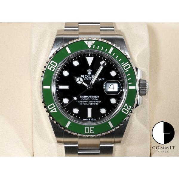 ロレックス サブマリーナー デイト Ref.126610LV SS ブラック文字盤