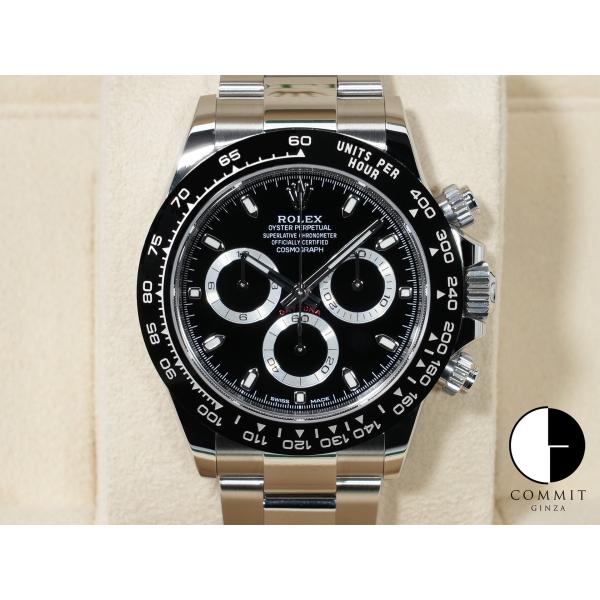 ロレックス デイトナ Ref.116500LN ステンレススチール ブラック文字盤