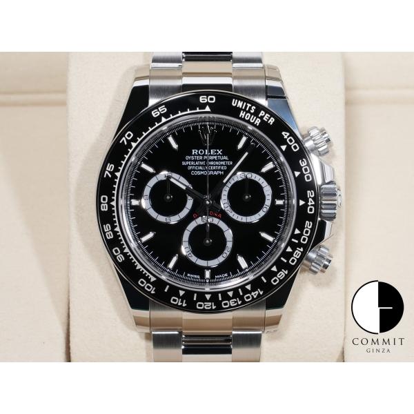 ロレックス デイトナ Ref.126500LN ステンレススチール ブラック文字盤