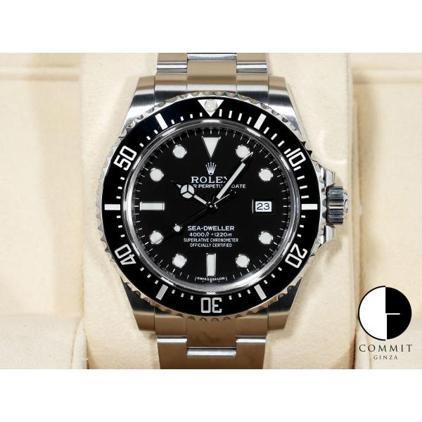ロレックス シードゥエラー 4000 Ref.116600 ステンレススチール ブラック文字盤